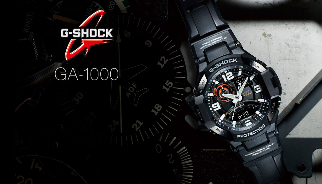 Đồng hồ G-shock GA-1000 chính hãng